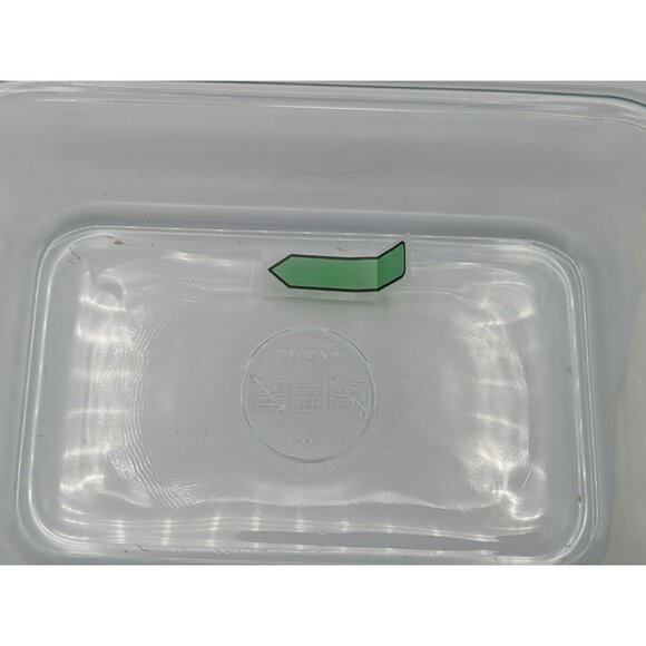 Pyrex 8602 Blue Tint Glass Baking Dish 2 Cups 473 ml 1 3/4" x 4 3/4 x 6 3/4" - Picture 8 of 8
